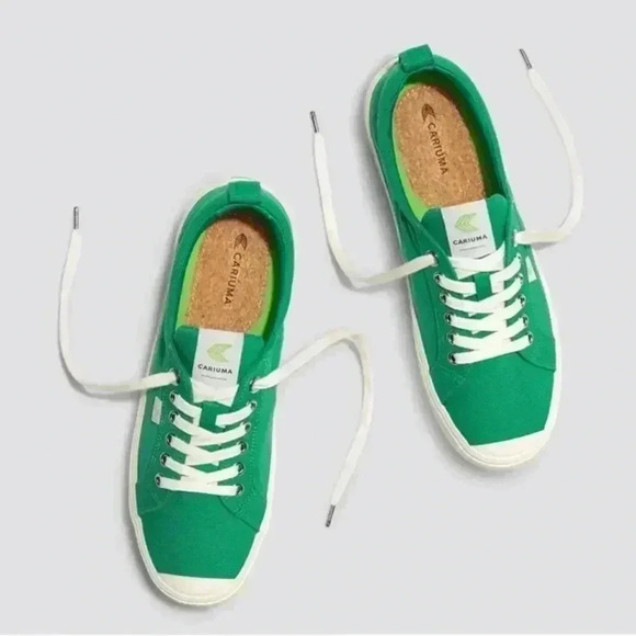 CARIUMA Green Canvas OCA LOW Size 9 - Picture 1 of 11